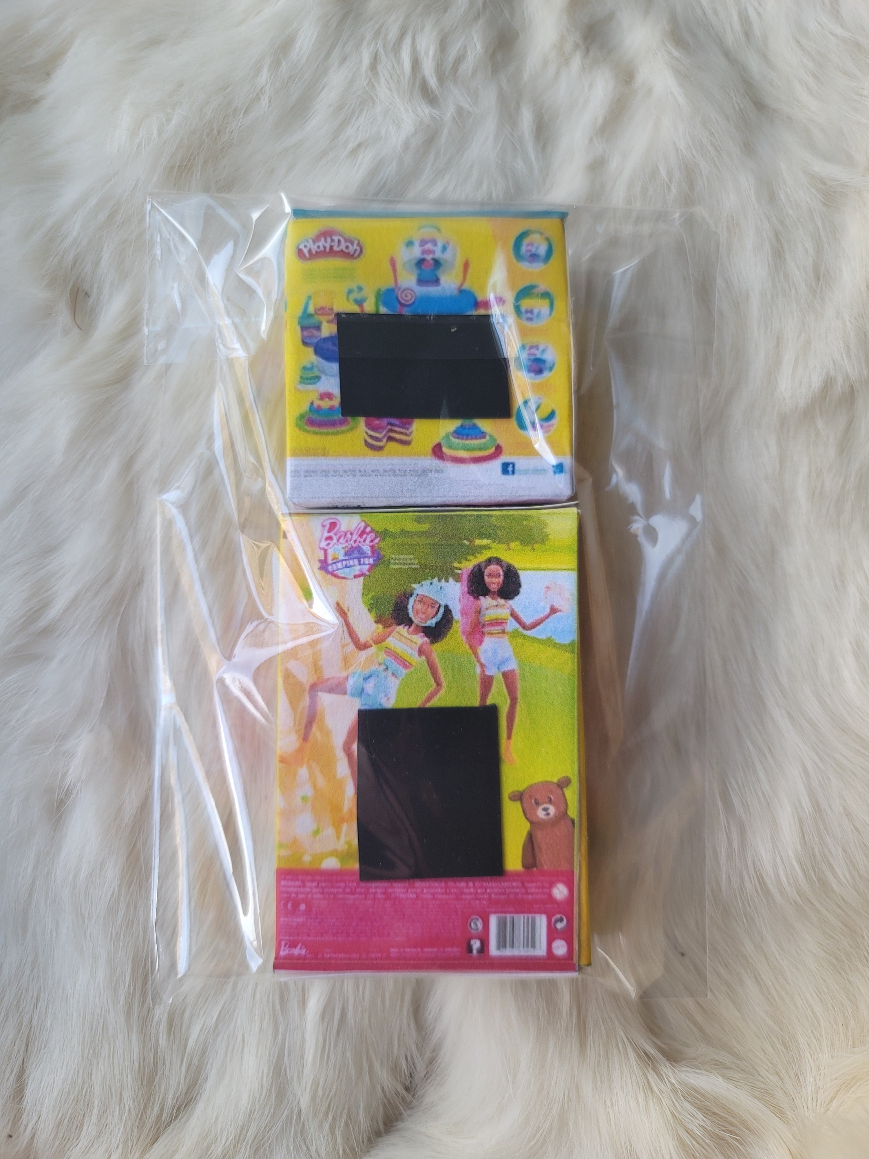 Camping Barbie and Playdough cake Mini Magnet Kit