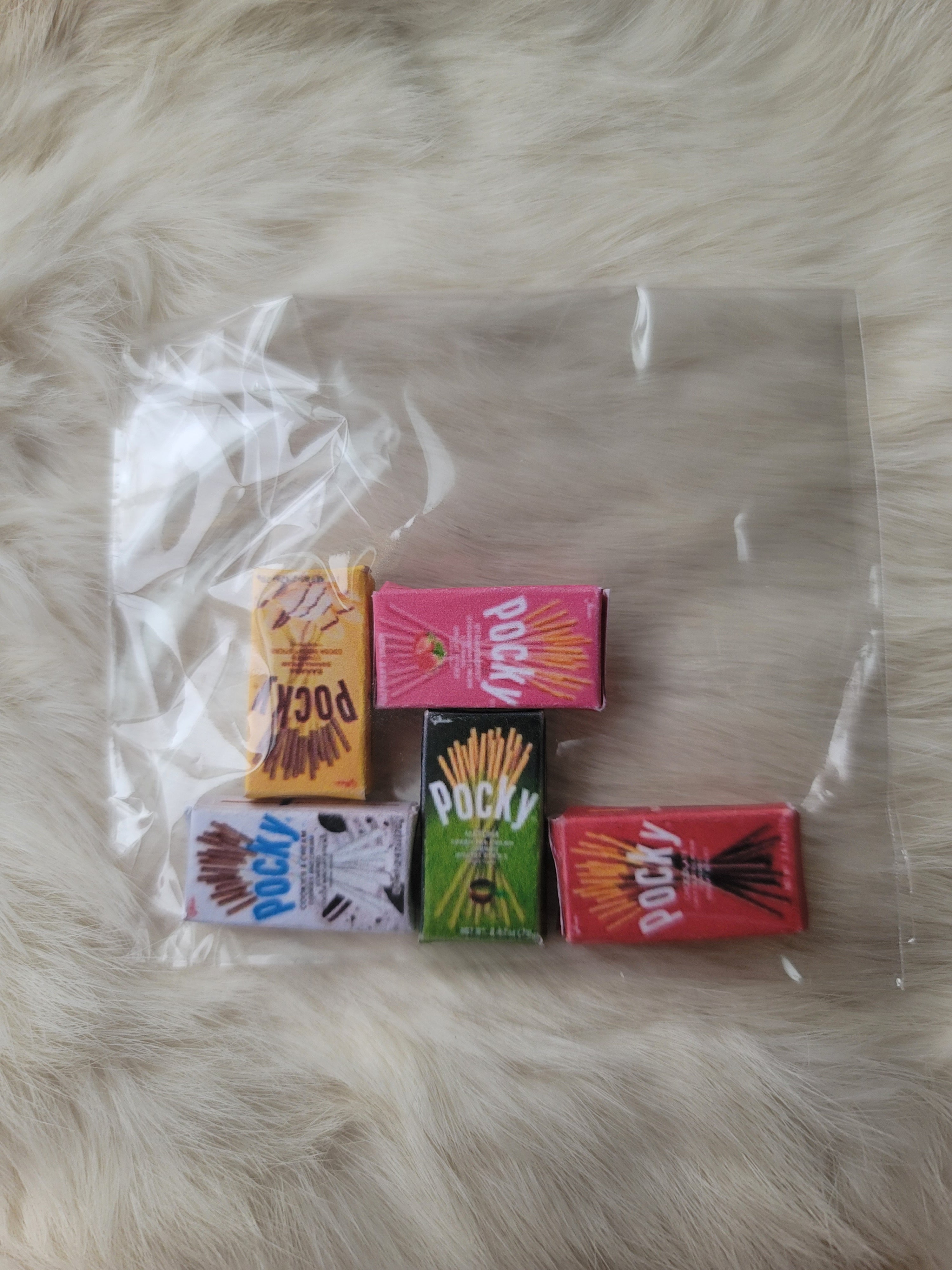 Assorted Pocky Flavors Mini Magnets