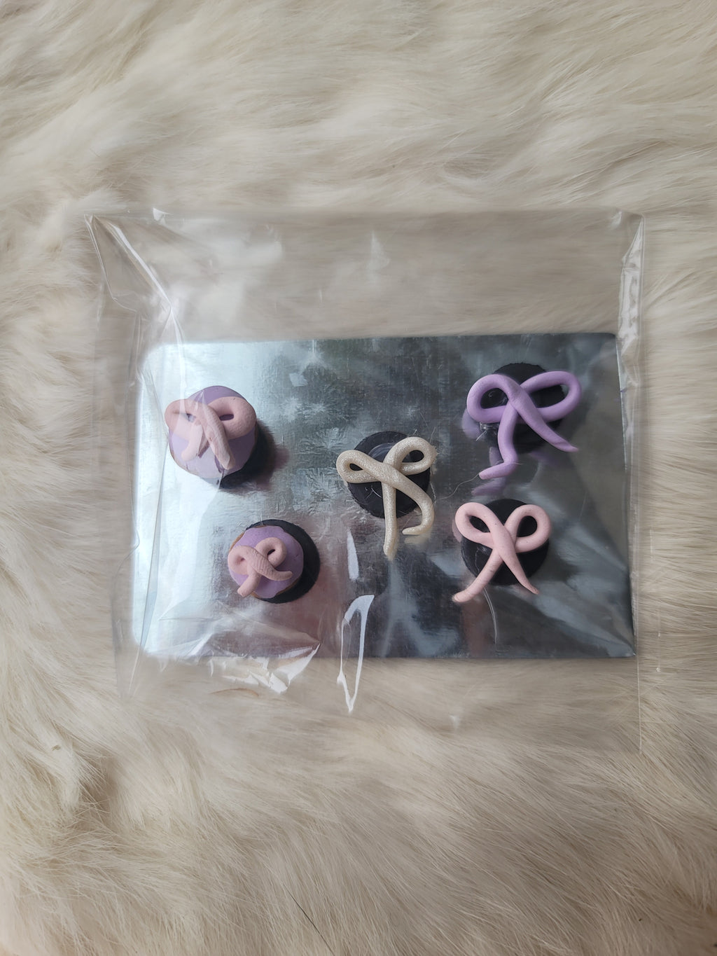 Pastel Bows Pastry Magnet Pack