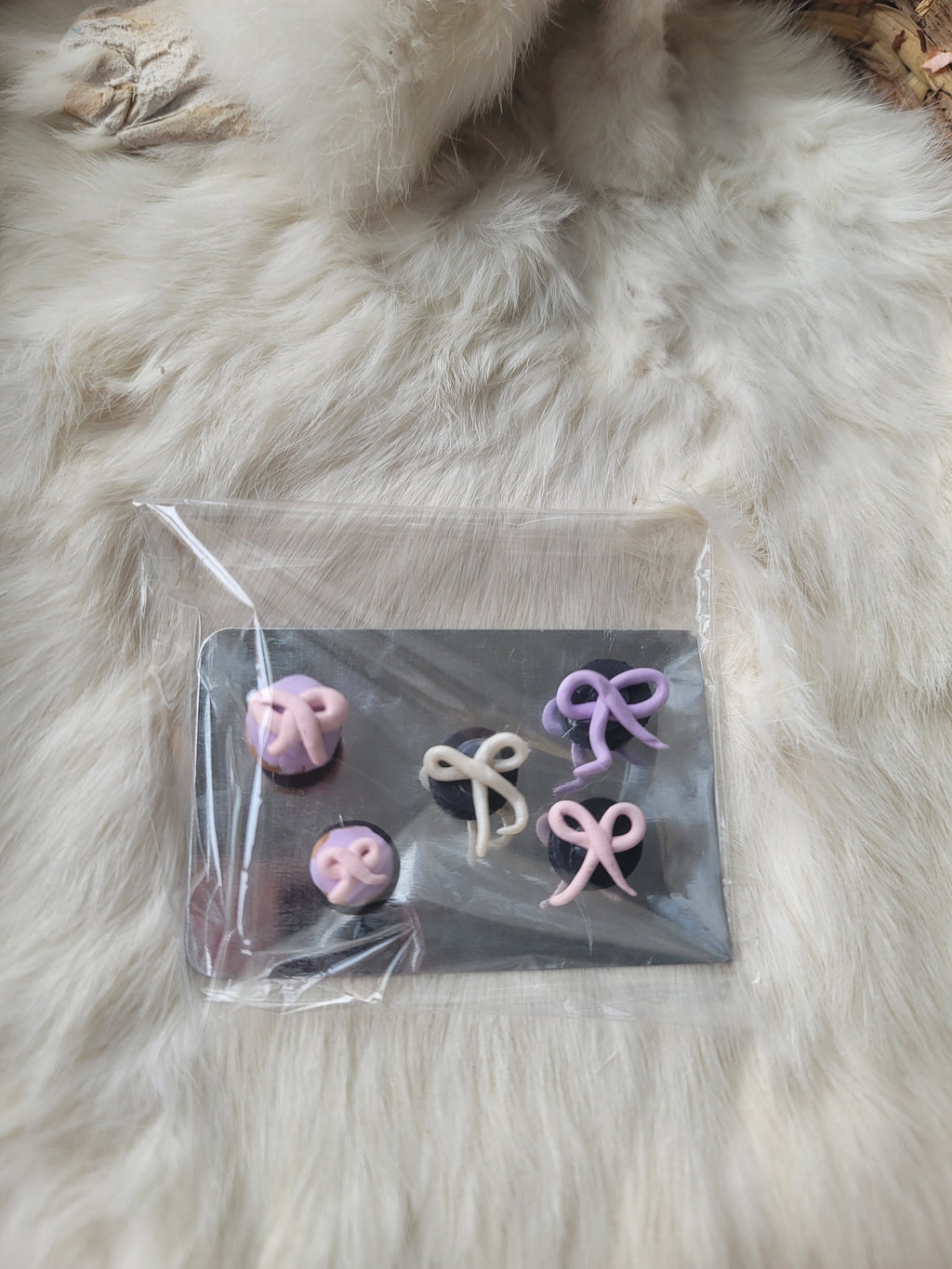 Pastel Bows Pastry Magnet Pack