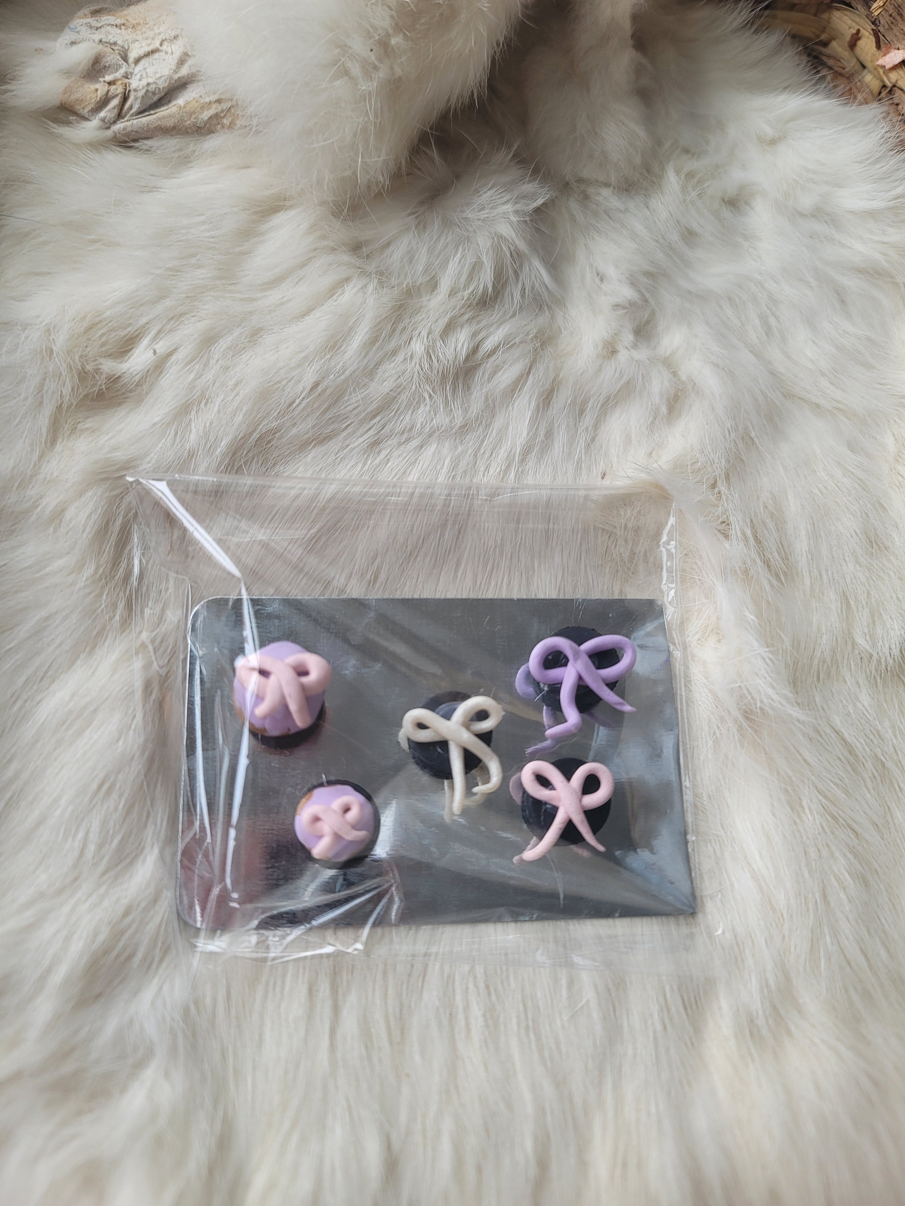 Pastel Bows Pastry Magnet Pack